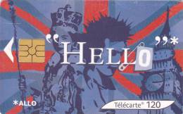 TELECARTE 120 U @ PARLEZ VOUS EUROPEENS ? 5 ANGLETERRE - 83 250 Ex @ GEM2 - 04/2002 - 2002