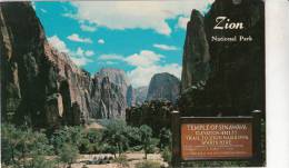 BR30832 Zion National Park Utah   2 Scans - Zion