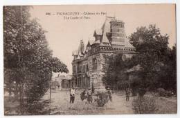 Vignacourt, Château Du Parc, éd. G. Lelong N° 290, Animée - Vignacourt