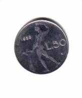 ITALY    50  LIRE   1955  (KM# 95) - 50 Lire