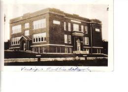 VERDIGRE (Nebraska - USA) - CPA - Public School ... Vac Randa Photo Kodak Finishing And Enlarging - Other & Unclassified