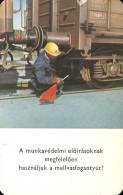 RAIL * RAILWAY * RAILROAD * TRAIN * HUNGARIAN STATE RAILWAYS * MAV * CALENDAR * Munkavedelem 1979 2 * Hungary - Klein Formaat: 1971-80