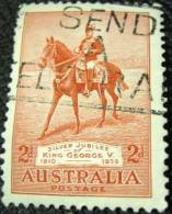 Australia 1935 King George V Silver Jubilee 2d - Used - Used Stamps