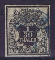 German States: Hannover: Mi Nr  10 A  Cancelled, - Hanover