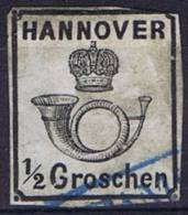 German States: Hannover: Mi Nr  17   Cancelled, - Hanover