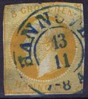 German States: Hannover: Mi Nr  16 B   Cancelled, - Hanovre