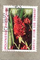 POLYNESIE Française : Fleurs : Journée Des Mille Fleurs (fleur Rouge) - - Usados