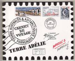 T A A F 2001- Carnet De Voyage (C 308) Terre Adelie - 14 Pages Aquarelles Marko - Neuf (Yvert 308/20)  (plusieurs Scans) - Libretti