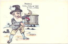 C'EST UN OISEAU QUI VIENT DE LONDRES  - Caricature   - Carte Précurseur Neuve TTB -par Norwin's - Norwins