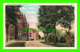 UTICA, NY -  DRIVE, MASONIC HOME - ANIMATED OLD CARS -  PUB. BY WALTER M. PFEIFER - - Utica