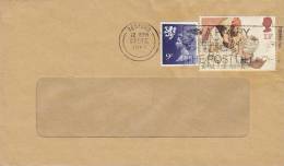 ## Great Britain Petite Deluxe BEDFORD Slogan 'A Happy Christmas' 1985 Cover - Lettres & Documents