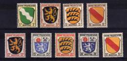 Germany - 1945/46 - Arms (Part Set) - MH - Amtliche Ausgaben