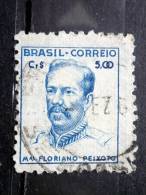 Brazil - 1946 - Mi.nr.709 XI - Used - Floriano Peixoto - Definitives - Gebruikt