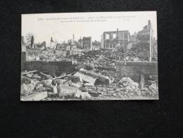 Aspect De Sermaize - Les - Bains  , Bombardée Et Détruite Par Les Allemands . - Sermaize-les-Bains