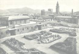 ITALIE.  CARBONIA.  PIAZZA UMBERTO E PANORAMA.  BEAU PLAN. - Carbonia