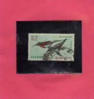 INDIA INDE INDIEN 1968 BIRDS BIRD SUNBIRD UCCELLI FAUNA UCCELLO USED - Usati