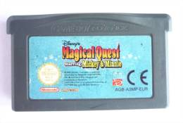 JEU NINTENDO GAME BOY  ADVANCE -  MAGICAL QUEST STARRING MICKEY & MINNIE - Game Boy Advance