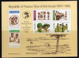 75 Ans Du Scoutisme A   L'ILE NAURU. Un B-F Neuf **  # 5. - Unused Stamps
