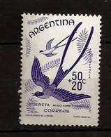 Argentine Argentina 1960 N° 614 Iso ** Oiseau, Enfance, Gobe-mouche - Ungebraucht