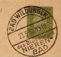 BLASEN- NIERENBAD Bad Wildungen 1932 Auf DR Postkarte P199 - Bäderwesen