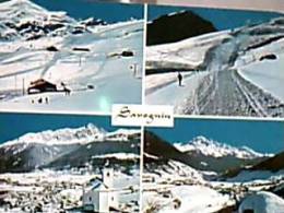 SUISSE,HLVETIA,SWISS,SWIT ZERLAND,SVIZZERA,SCHWEIZ SAVOGNIN  VUES SKILIFT  PISTE SCI VB1980 DZ7398 - Savognin