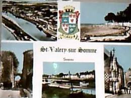 SUISSE,HLVETIA,SWISS,SWIT ZERLAND,SVIZZERA, ST VALERY SUR SOMME 4 VUES BLASON  VB1971 DZ7401 - Saint Valery Sur Somme