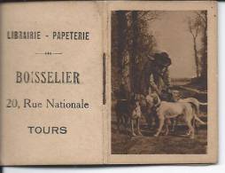 Calendrier 1917 En Petit Livret 3.7 X 5.5 Cm - Librairie Boisselier à Tours - Formato Piccolo : 1901-20