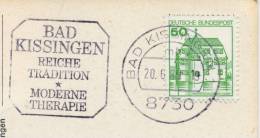 Germany BRD 1980 Bad Kissingen Machine Cancel Thermal Baths - Bäderwesen