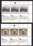 PGL - ONU UNO WIEN N°96/97 ** AVEC TAB - Unused Stamps