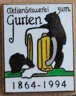 CHOPPE DE BIERRE - OURS - BÄR - BERN - BERNE - 1864-1994 - GURTEN - BIER   -   3 - Bière