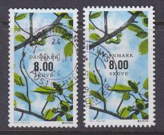 Denmark 2011 Mi. 1642 A & C    8.00 Kr. Danish Forests Europa CEPT (From Sheet & Booklet) - Usati