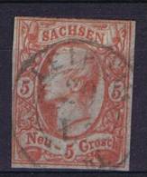 Deutschland: Sachsen Mi  12, Used/cancelled - Saxony