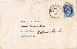 12924. Carta BIG RIVER (Sask) CANADA  1955 A Australia - Storia Postale
