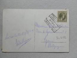 30/672   CP   POUR LA BELG 1929  OBL FERR. - Storia Postale