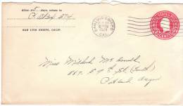USA STATI UNITI 1929 BUSTA VIAGGIATA CALIFORNIA - Briefe U. Dokumente