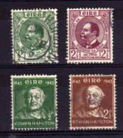 Ireland - 1943 - 2 Sets - Used - Used Stamps