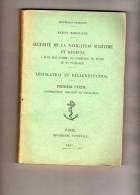 NAVIGATION MARITIME LEGISLATION ET REGLEMENTATION  SECURITE ET HYGIENE METIER MARIN EDIT IMPR NATIONALE 1937 - Boats