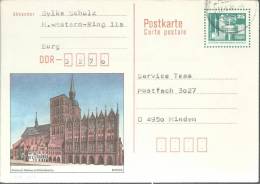 ALEMANIA DDR ENTERO POSTAL BERTHOLDT - Postales - Usados