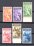 MIC 1935 Congresso Giuridico Internazionale Serie Completa 6 Val. Sassone Nn. 41/46 MNH** [LEGGI] - Unused Stamps