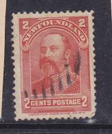 CANADA TERRE NEUVE N° 67 2C ROUGE PRINCE DE GALLES OBL - 1908-1947