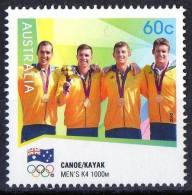 Australia 2012 London Olympic Games 60c Gold Medallists Men's K4 Canoe MNH - Ungebraucht