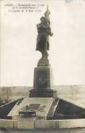 CARTE PHOTO : ANZIN MONUMENT AUX MORTS DE LA GRANDE GUERRE INAUGURE LE 6 MAI 1923 NORD 59 - Anzin