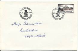 Denmark Cover Hilleröd 18-11-1995 Special Cancel ROYAL WEDDING Prins Joachim And Princess Alexandra - Storia Postale