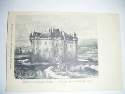 Chateau De Fénétrange Schloss Finstingen 1911 - Fénétrange