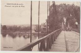 Cpa  95 Val D Oise Neuville Vincourt Vue Prise Du Pont - Neuville-sur-Oise