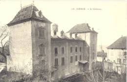 CARTE POSTALE   RARE        LE  CHATEAU   DIEMOZ - Diémoz