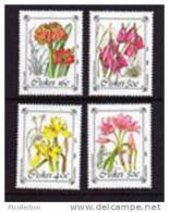 Africa CISKEI 1988 Protected Flowers Flower Plants Plant Nature Flora MNH SG 123-126 - Ciskei