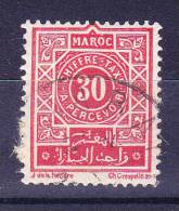 Maroc Taxe   N°31 Ob - Portomarken