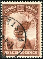 BELGIAN CONGO, CONGO BELGA, 1931, FRANCOBOLLO USATO, Scott 148 - Oblitérés