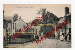 BOIS BELLE-HENRECHIMONT-Rue Du MOULIN-METIER-ANIMATION-FRANCE-CP Nr.11- - Henrichemont